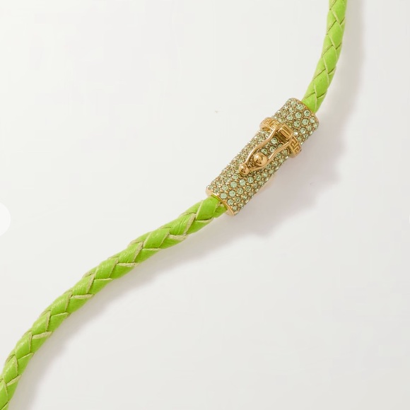 VERSACE
Medusa braided leather and gold-tone necklace - Picture 8 of 9